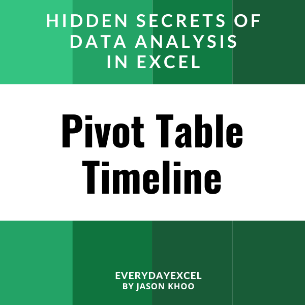 Intermediate Upgrade to Pivot Table – Restrict Reporting period with Timeline